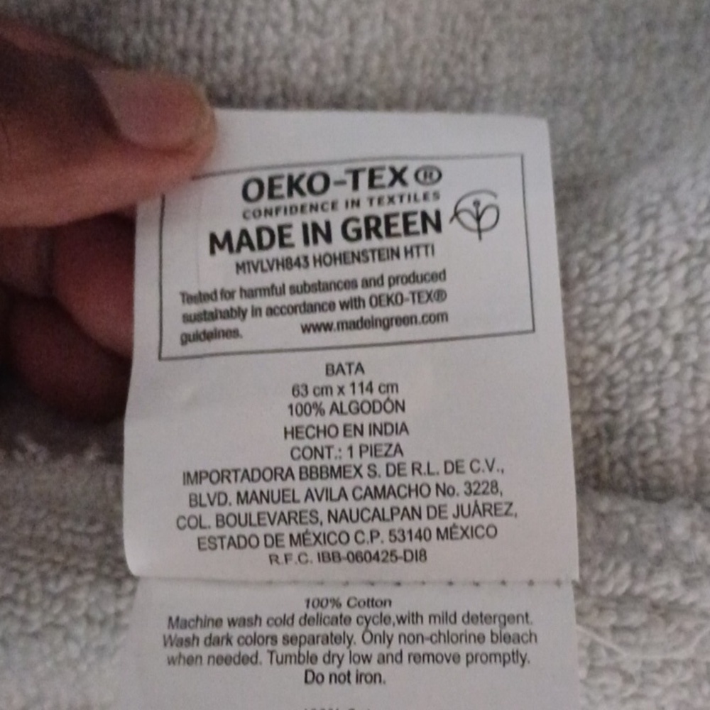 Haven Cozy Cream Bathrobe - Picture 12 of 12